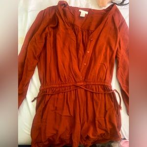 Orange romper H and M